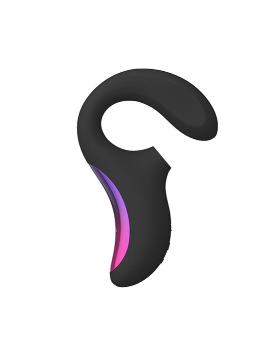 Lelo Enigma - Massaggiatore a Doppia Stimolazione in Silicone Nero