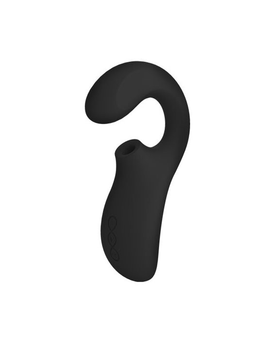 Lelo Enigma - Massaggiatore a Doppia Stimolazione in Silicone Nero