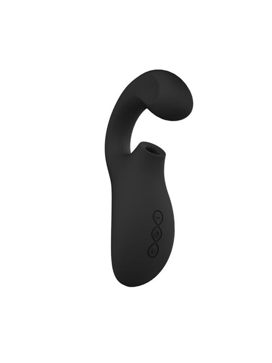 Lelo Enigma - Massaggiatore a Doppia Stimolazione in Silicone Nero