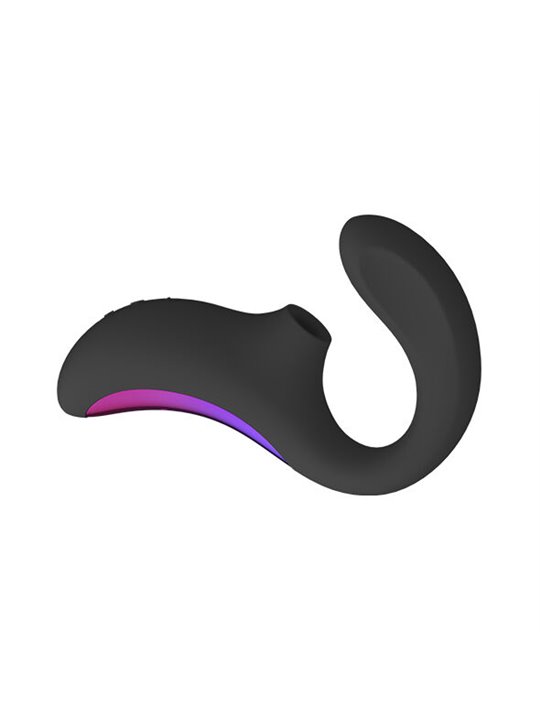 Lelo Enigma - Massaggiatore a Doppia Stimolazione in Silicone Nero