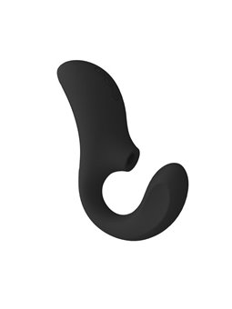 Lelo Enigma - Massaggiatore a Doppia Stimolazione in Silicone Nero