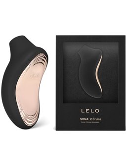 Lelo Sona 2 Cruise - Stimolatore Clitorideo a Onde in Silicone Nero