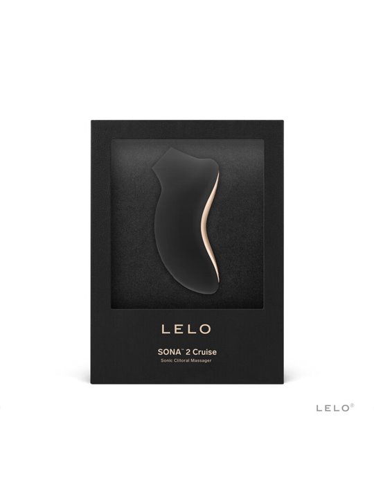 Lelo Sona 2 Cruise - Stimolatore Clitorideo a Onde in Silicone Nero