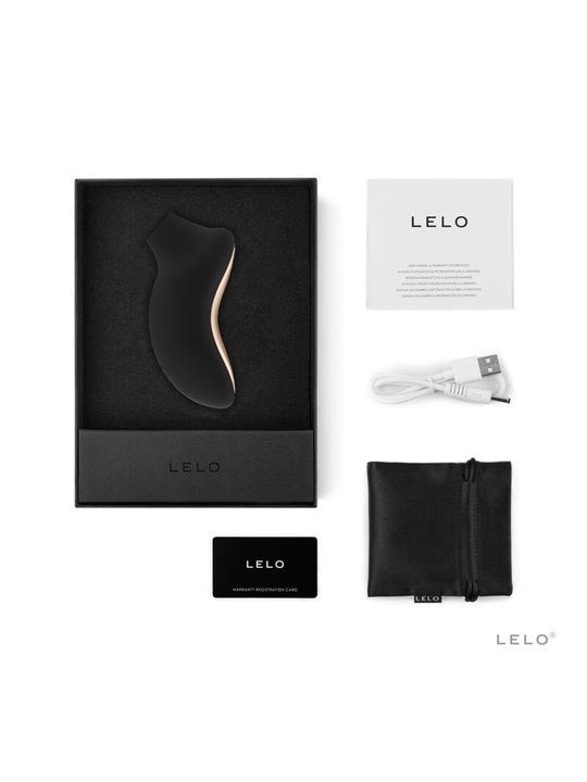 Lelo Sona 2 Cruise - Stimolatore Clitorideo a Onde in Silicone Nero