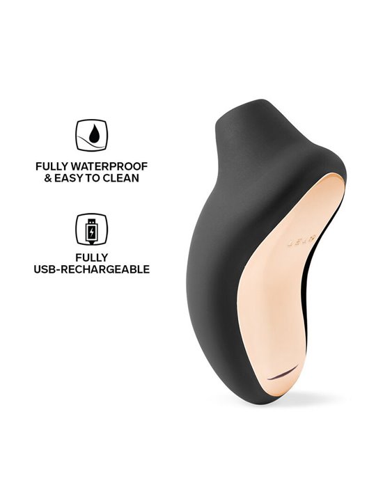 Lelo Sona 2 Cruise - Stimolatore Clitorideo a Onde in Silicone Nero
