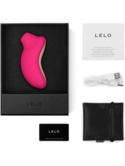 Lelo Sona - Stimolatore Clitorideo a Onde in Silicone Fucsia 8 Vel.