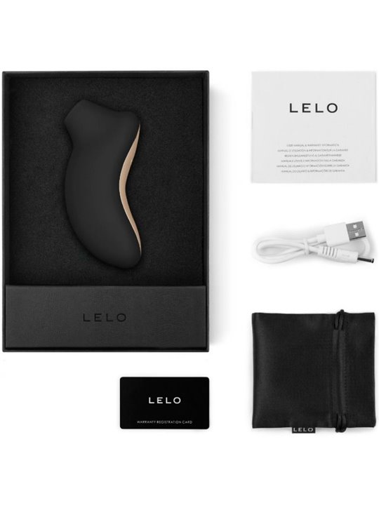 Lelo Sona Cruise - Stimolatore Clitorideo a Onde in Silicone Nero