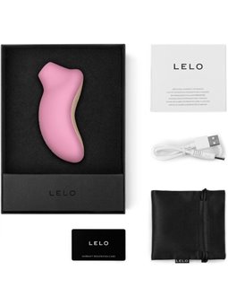 Lelo Sona - Stimolatore Clitorideo a Onde in Silicone Rosa 8 Vel.