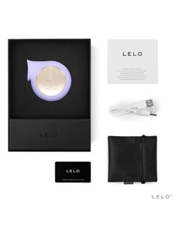 Lelo Sila - Purple Silicone Wave Clitoral Stimulator 8 Speeds