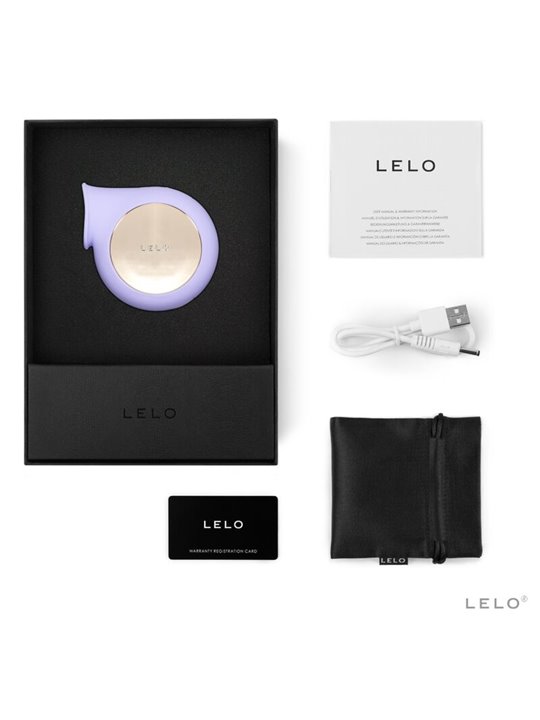 Lelo Sila - Stimolatore Clitorideo a Onde in Silicone Viola 8 Vel.