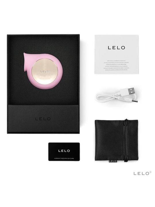 Lelo Sila - Stimolatore Clitorideo a Onde in Silicone Rosa 8 Vel.
