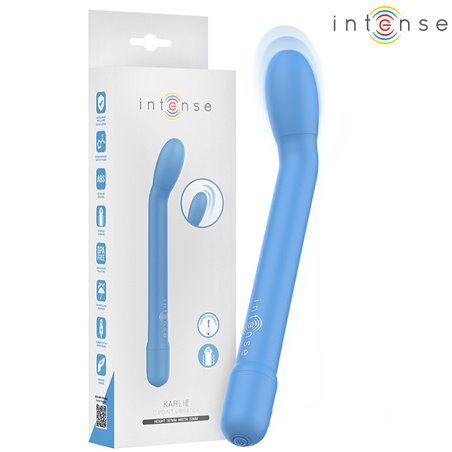Intense Karlie - Blue Silicone G-Spot Vibrator with 10 Speeds