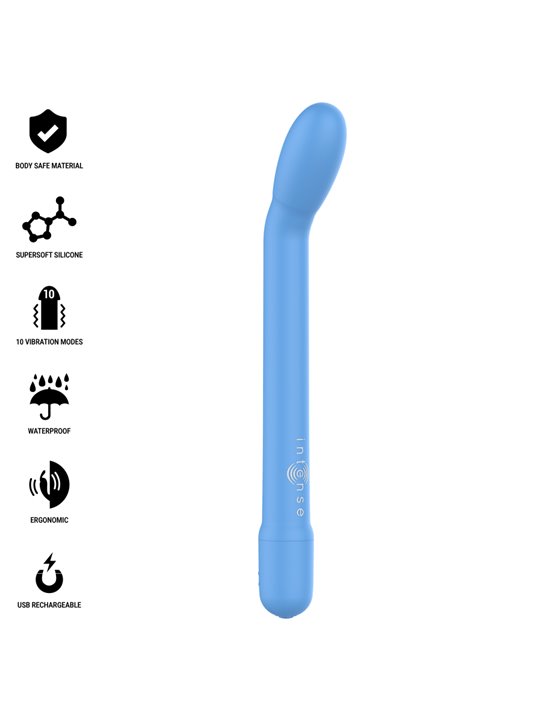 Intense Karlie - Blue Silicone G-Spot Vibrator with 10 Speeds