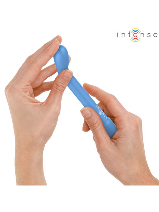 Intense Karlie - Vibratore Punto G in Silicone Blu 10 Velocità