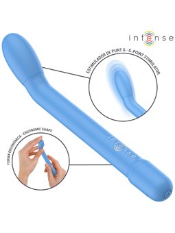 Intense Karlie - Blue Silicone G-Spot Vibrator with 10 Speeds