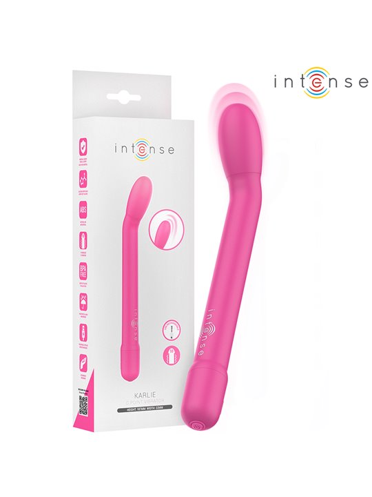 Intense Karlie - Vibratore Punto G in Silicone Rosa 10 Velocità