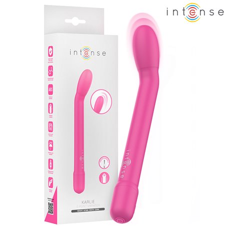 Intense Karlie - Pink Silicone G-Spot Vibrator with 10 Speeds