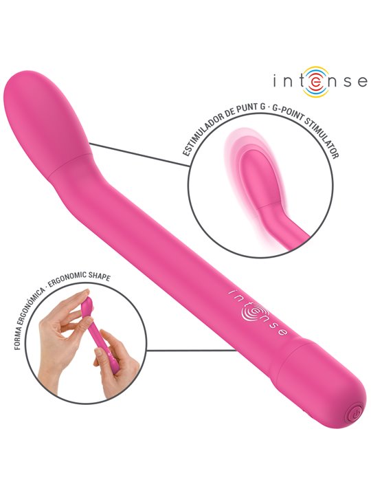 Intense Karlie - Vibratore Punto G in Silicone Rosa 10 Velocità