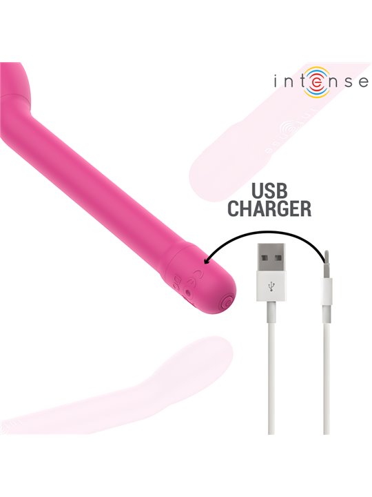 Intense Karlie - Pink Silicone G-Spot Vibrator with 10 Speeds
