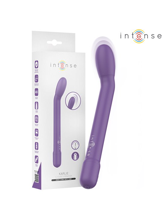 Intense Karlie - Purple Silicone G-Spot Vibrator with 10 Speeds