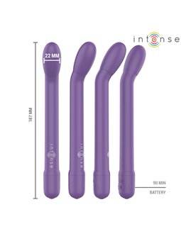 Intense Karlie - Vibratore Punto G in Silicone Viola 10 Velocità