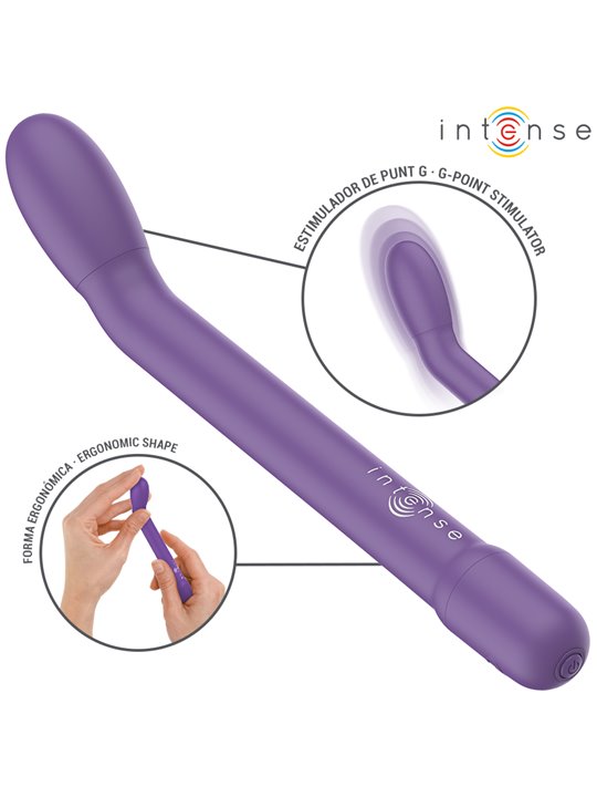 Intense Karlie - Vibratore Punto G in Silicone Viola 10 Velocità