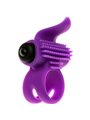 Adrien Lastic Bullet Lastic - Anello Fallico Viola con Vibrazione