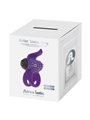 Adrien Lastic Bullet Lastic - Anello Fallico Viola con Vibrazione