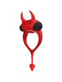 Adrien Lastic Devol - Red Silicone Cock Ring with Vibration