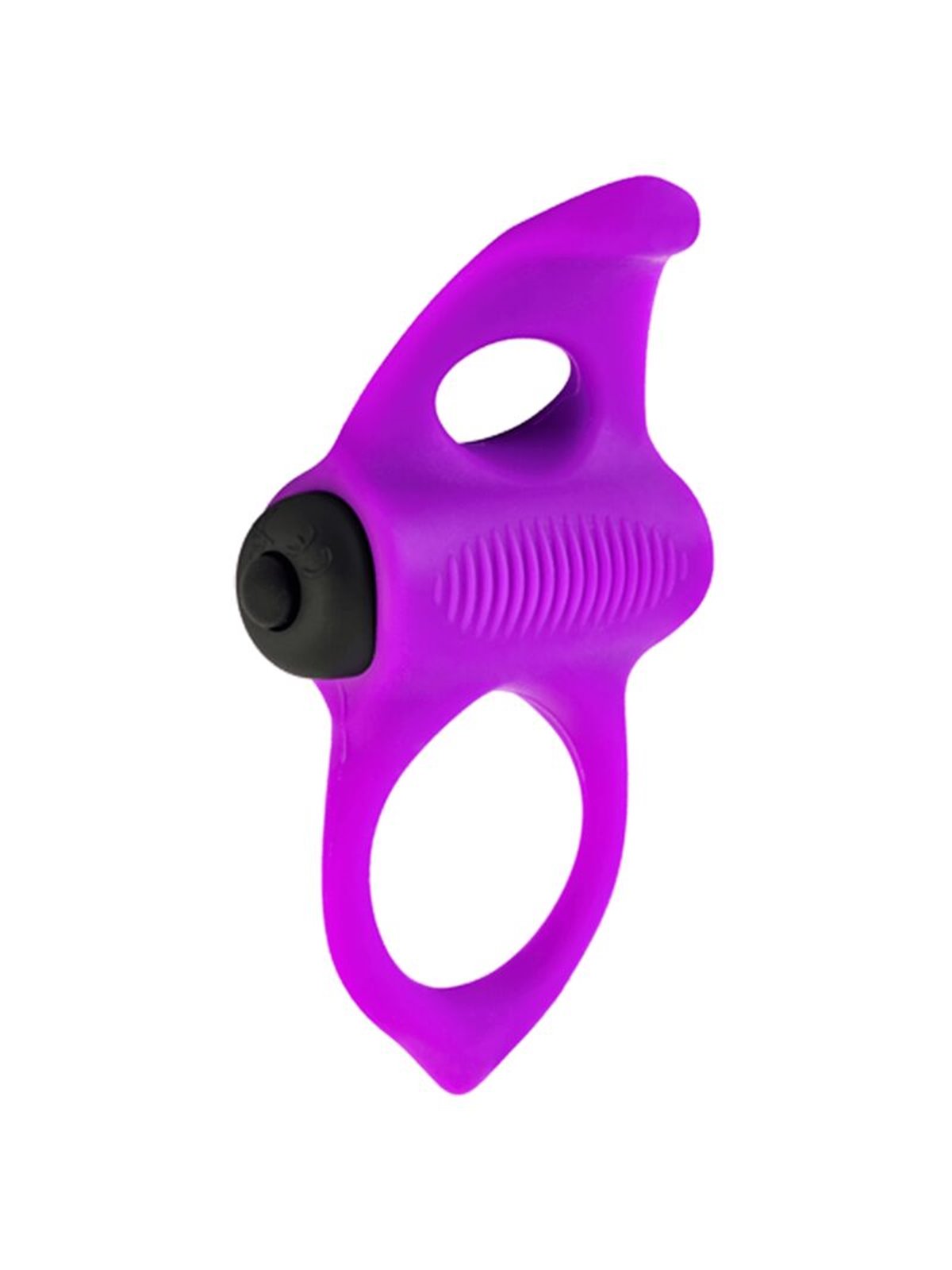 Adrien Lastic Lingus - Purple Silicone Cock Ring with Vibration