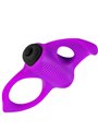 Adrien Lastic Lingus - Purple Silicone Cock Ring with Vibration