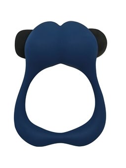 Alive Nutty - Blue Silicone Vibrating Cock Ring