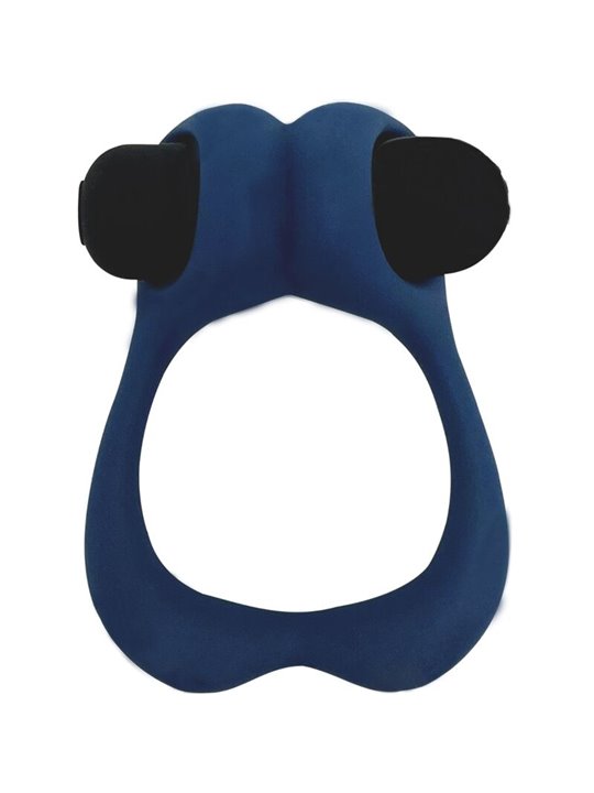 Alive Nutty - Blue Silicone Vibrating Cock Ring