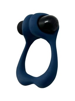Alive Nutty - Blue Silicone Vibrating Cock Ring
