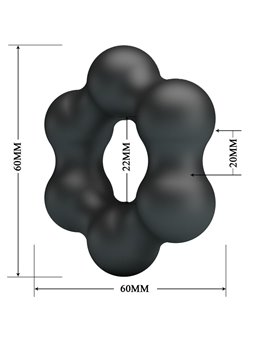 Crazy Bull Clauzell - Super Soft Silicone Cock Ring Mod 10