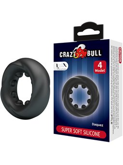 Crazy Bull Daquez - Super Soft Silicone Cock Ring Mod 4