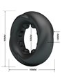 Crazy Bull Daquez - Anello Fallico in Silicone Super Morbido Mod 4