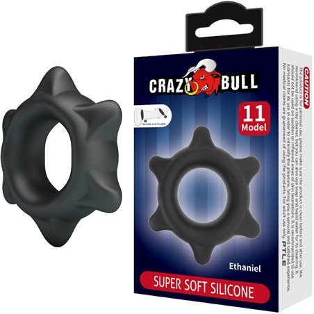 Crazy Bull Ethaniel - Super Soft Silicone Cock Ring Mod 11
