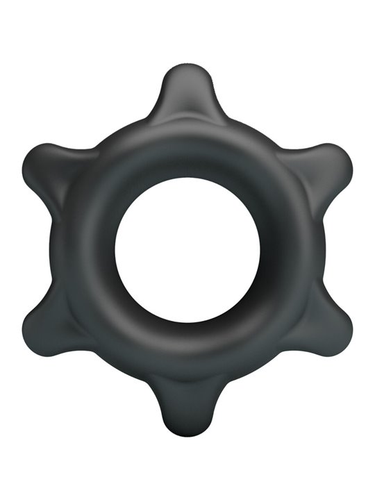 Crazy Bull Ethaniel - Anello Fallico in Silicone Super Morbido Mod 11
