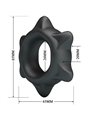 Crazy Bull Ethaniel - Anello Fallico in Silicone Super Morbido Mod 11