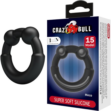 Crazy Bull Meco - Anello Fallico in Silicone Super Morbido Mod 15