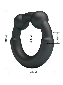 Crazy Bull Meco - Anello Fallico in Silicone Super Morbido Mod 15