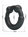Crazy Bull Meco - Super Soft Silicone Cock Ring Mod 15