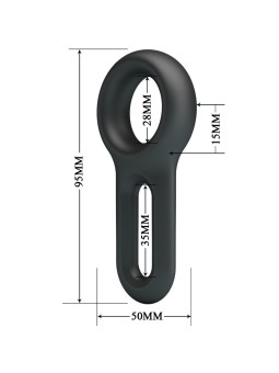 Crazy Bull Oniel - Anello Fallico in Silicone Super Morbido Mod 18