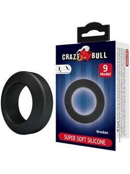 Crazy Bull Brodan - Anello Fallico in Silicone Super Morbido Mod 9