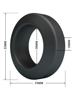 Crazy Bull Brodan - Anello Fallico in Silicone Super Morbido Mod 9