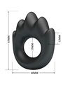 Crazy Bull Habert - Anello Fallico in Silicone Super Morbido Mod 13