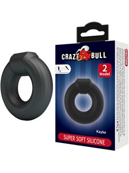 Crazy Bull Kayke - Super Soft Silicone Cock Ring Mod 2