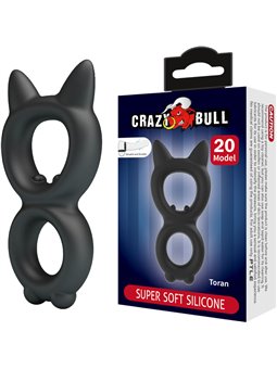 Crazy Bull Toran - Super Soft Silicone Cock Ring Mod 20