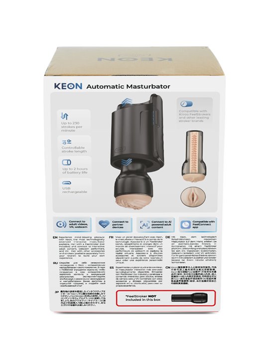 Kiiroo Keon Wifi - Masturbatore Automatico Interattivo